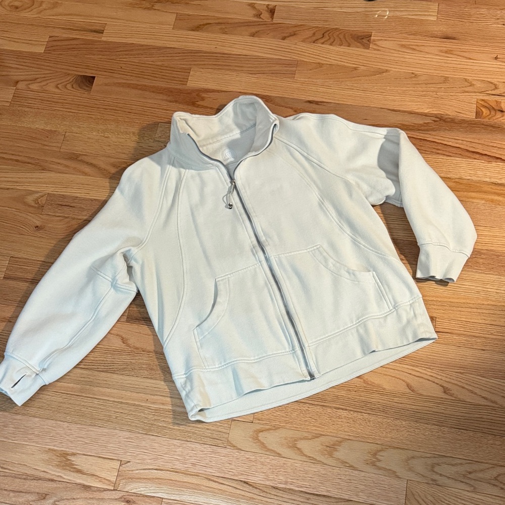Lululemon funnel neck scuba oversize full zip size medium